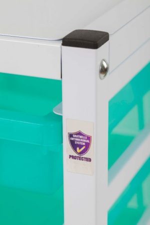 Compact Single Medical Trolley